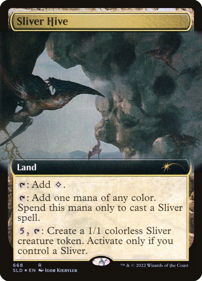 Sliver Hive (Extended Art) [Secret Lair Drop Promos] | Cracking-Singles