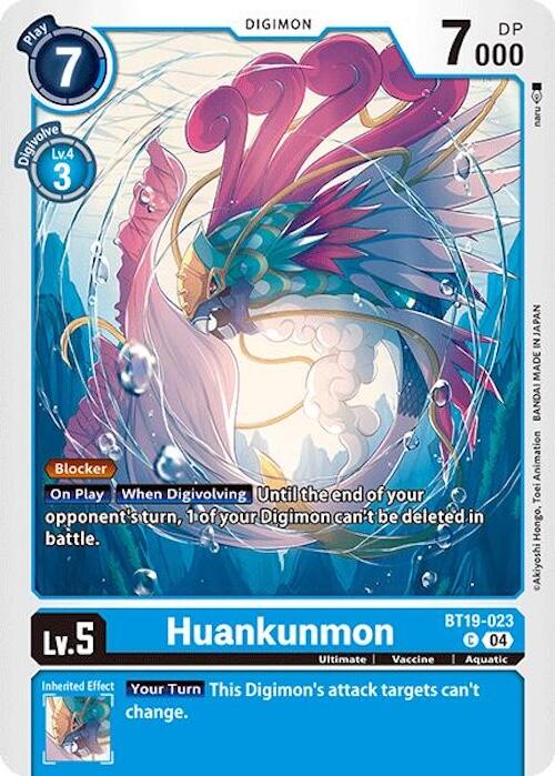 Huankunmon [BT19-023] [Release Special Booster Ver.2.0] | Cracking-Singles