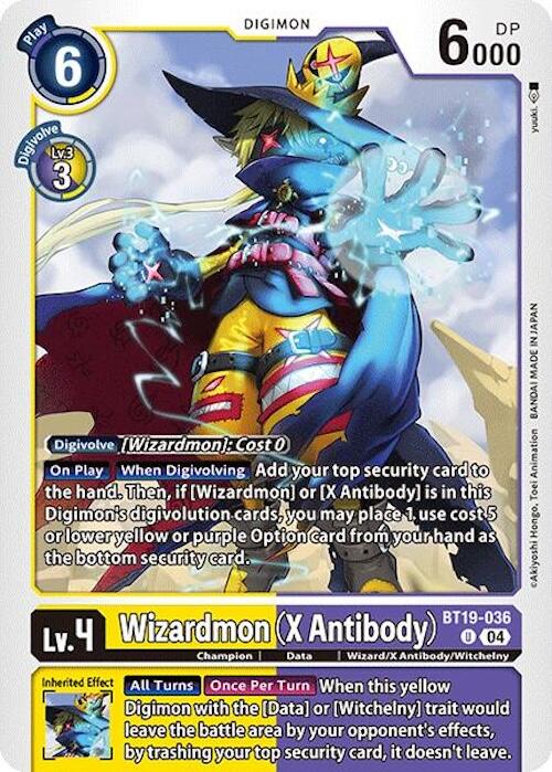 Wizardmon [BT19-036] (X Antibody) [Release Special Booster Ver.2.0] | Cracking-Singles