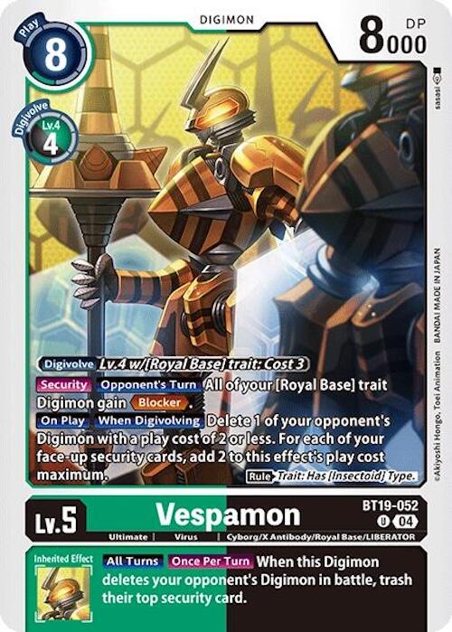 Vespamon [BT19-052] [Release Special Booster Ver.2.0] | Cracking-Singles
