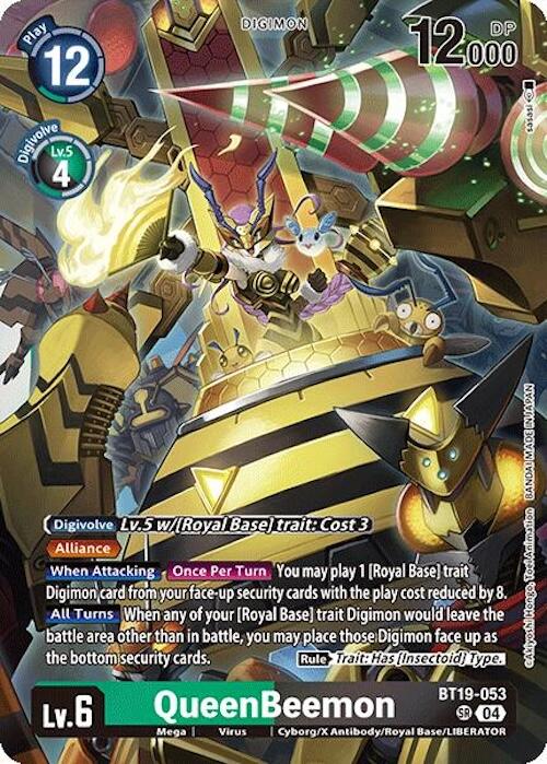 QueenBeemon [BT19-053] [Release Special Booster Ver.2.0] | Cracking-Singles
