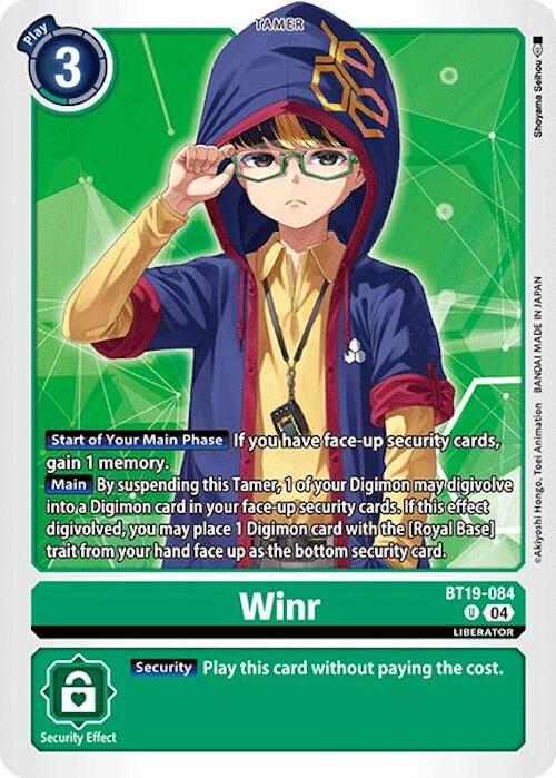Winr [BT19-084] [Release Special Booster Ver.2.0] | Cracking-Singles