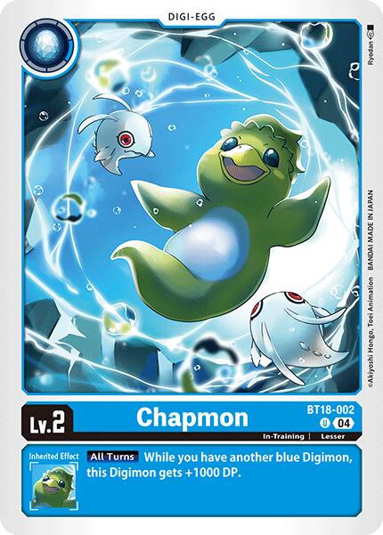 Chapmon [BT18-002] [Release Special Booster Ver.2.0] | Cracking-Singles