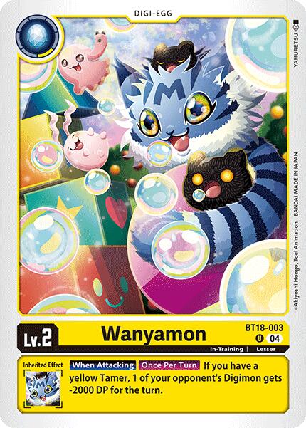 Wanyamon [BT18-003] [Release Special Booster Ver.2.0] | Cracking-Singles