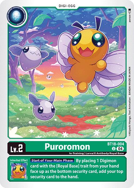 Puroromon [BT18-004] [Release Special Booster Ver.2.0] | Cracking-Singles