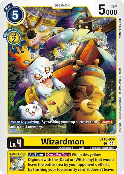 Wizardmon [BT18-036] [Release Special Booster Ver.2.0] | Cracking-Singles