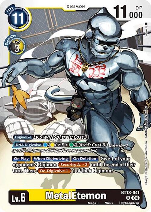 MetalEtemon [BT18-041] [Release Special Booster Ver.2.0] | Cracking-Singles