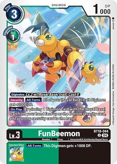 FunBeemon [BT18-044] - BT18-044 [Release Special Booster Ver.2.0] | Cracking-Singles