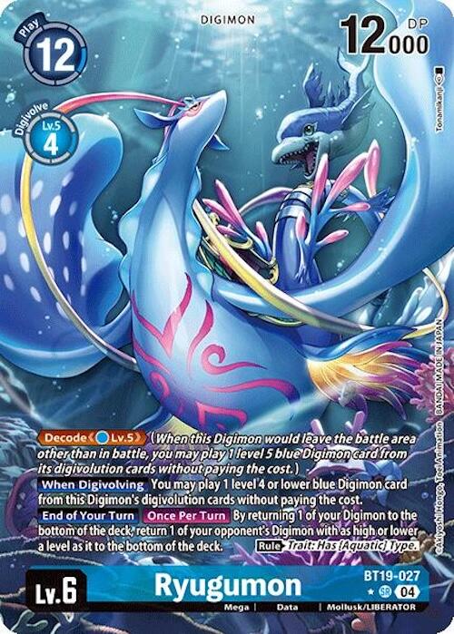 Ryugumon [BT19-027] (Alternate Art) [Release Special Booster Ver.2.0] | Cracking-Singles