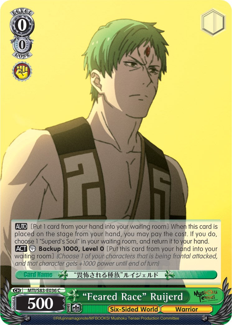 "Feared Race" Ruijerd (MTI/S83-E036 C) [Mushoku Tensei: Jobless Reincarnation] | Cracking-Singles