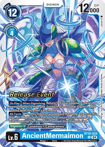 AncientMermaimon [BT18-029] [Release Special Booster Ver.2.0 Promos] | Cracking-Singles
