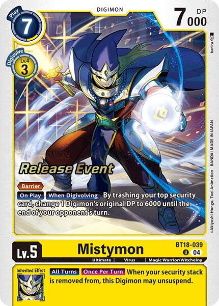Mistymon [BT18-039] [Release Special Booster Ver.2.0 Promos] | Cracking-Singles