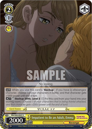 Impatient to Be an Adult, Emma (TRV/S92-E027 C) [Tokyo Revengers] | Cracking-Singles