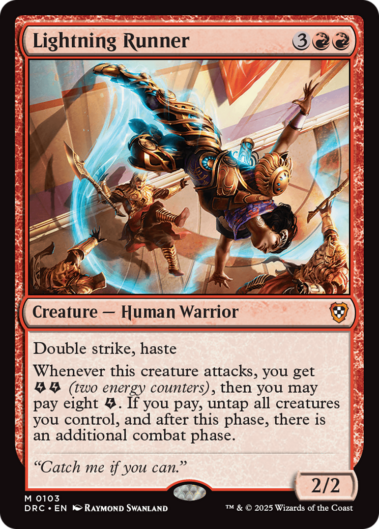 Lightning Runner [Aetherdrift Commander] | Cracking-Singles