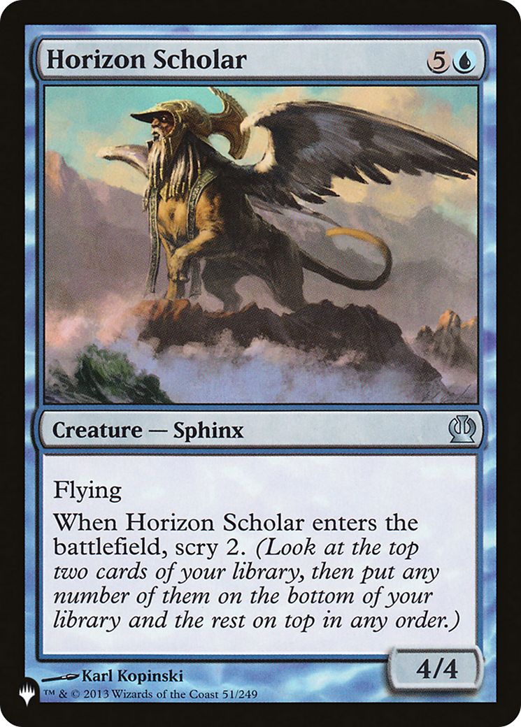 Horizon Scholar [The List] | Cracking-Singles