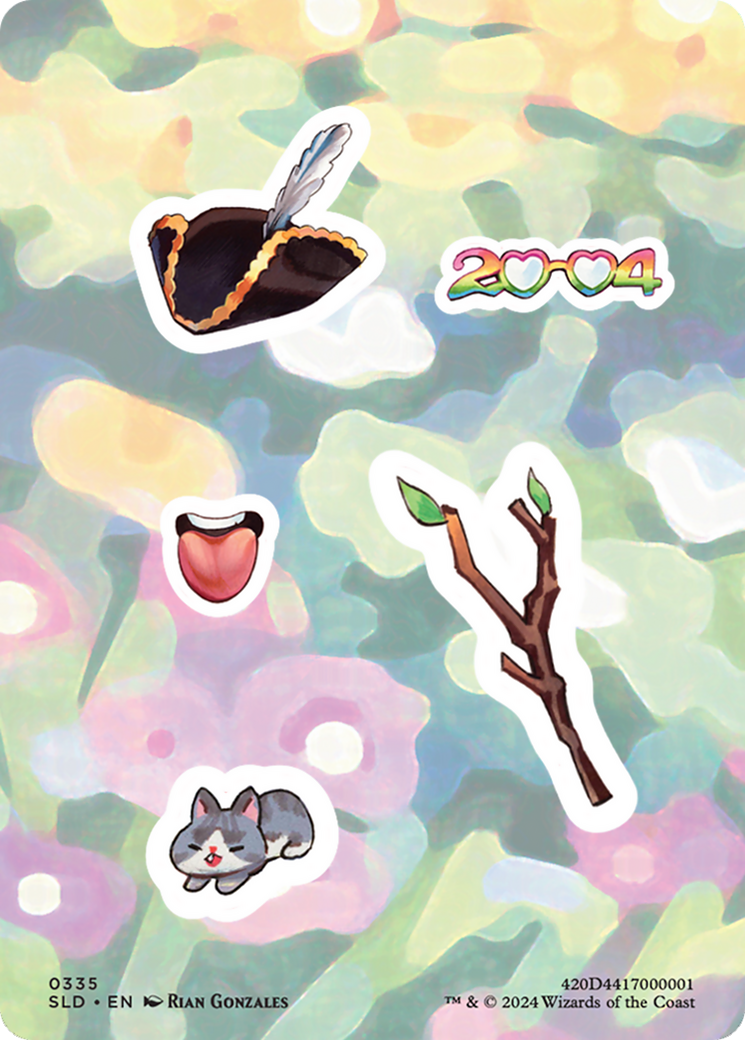 Sticker Sheet (0335) [Secret Lair Drop Series] | Cracking-Singles