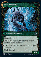 Hound Tamer // Untamed Pup (Showcase Equinox) [Innistrad: Midnight Hunt] | Cracking-Singles