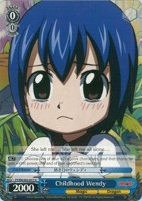 Childhood Wendy (FT/EN-S02-077 U) [Fairy Tail ver.E] | Cracking-Singles