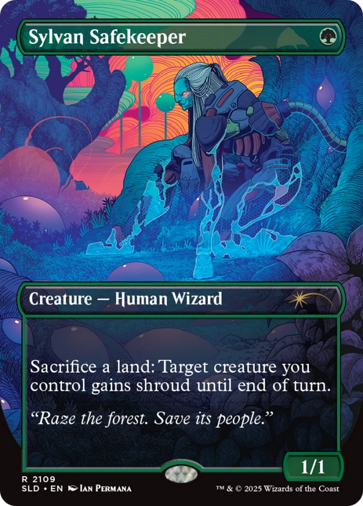 Sylvan Safekeeper (Galaxy Foil) [Secret Lair Drop Series] | Cracking-Singles