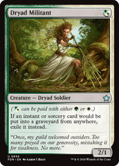 Dryad Militant [Foundations] | Cracking-Singles