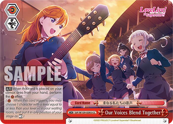 Our Voices Blend Together (SIP/W109-E093 CC) [Love Live School idol festival 2 MIRACLE LIVE!] | Cracking-Singles