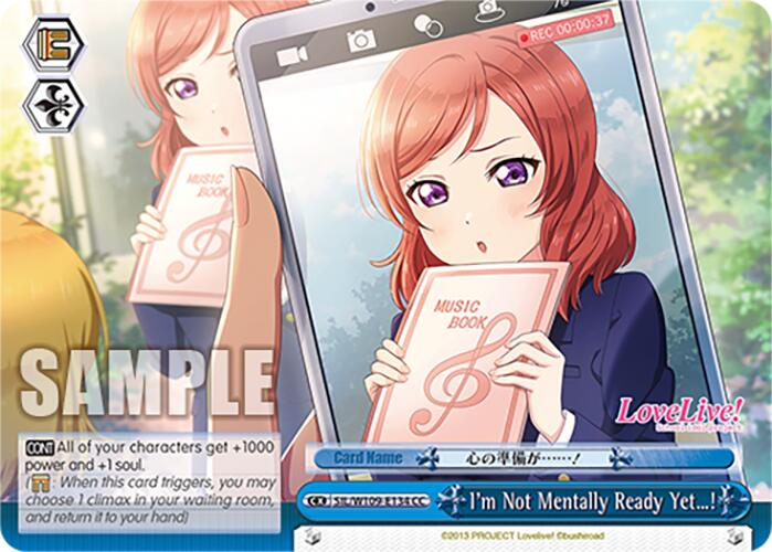 I'm Not Mentally Ready Yet! (SIL/W109-E134 CC) [Love Live School idol festival 2 MIRACLE LIVE!] | Cracking-Singles