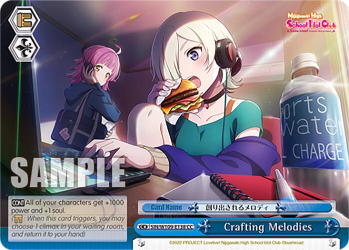 Crafting Melodies (SIN/W109-E138 CC) [Love Live School idol festival 2 MIRACLE LIVE!] | Cracking-Singles