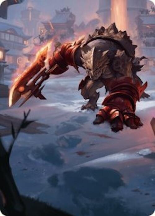 Searslicer Goblin Art Card (39/54) [Foundations Art Series] | Cracking-Singles