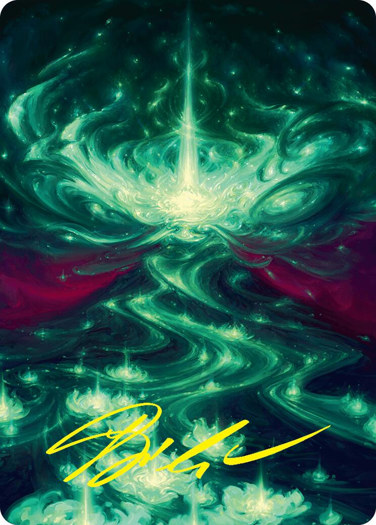 Genesis Wave Art Card (54/54) (Gold-Stamped Signature) [Foundations Art Series] | Cracking-Singles