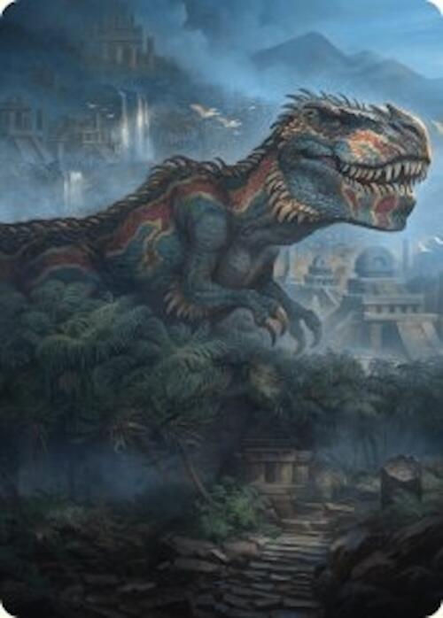 Ghalta, Primal Hunger Art Card (41/54) [Foundations Art Series] | Cracking-Singles