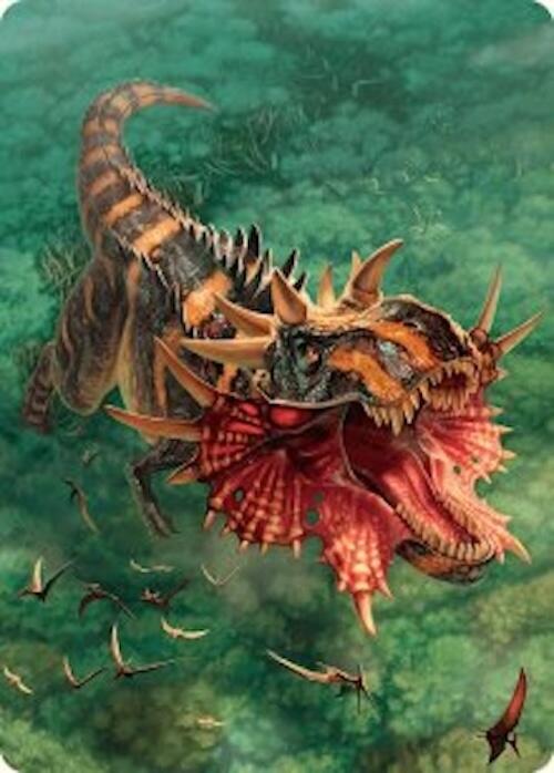 Gigantosaurus Art Card (53/54) [Foundations Art Series] | Cracking-Singles