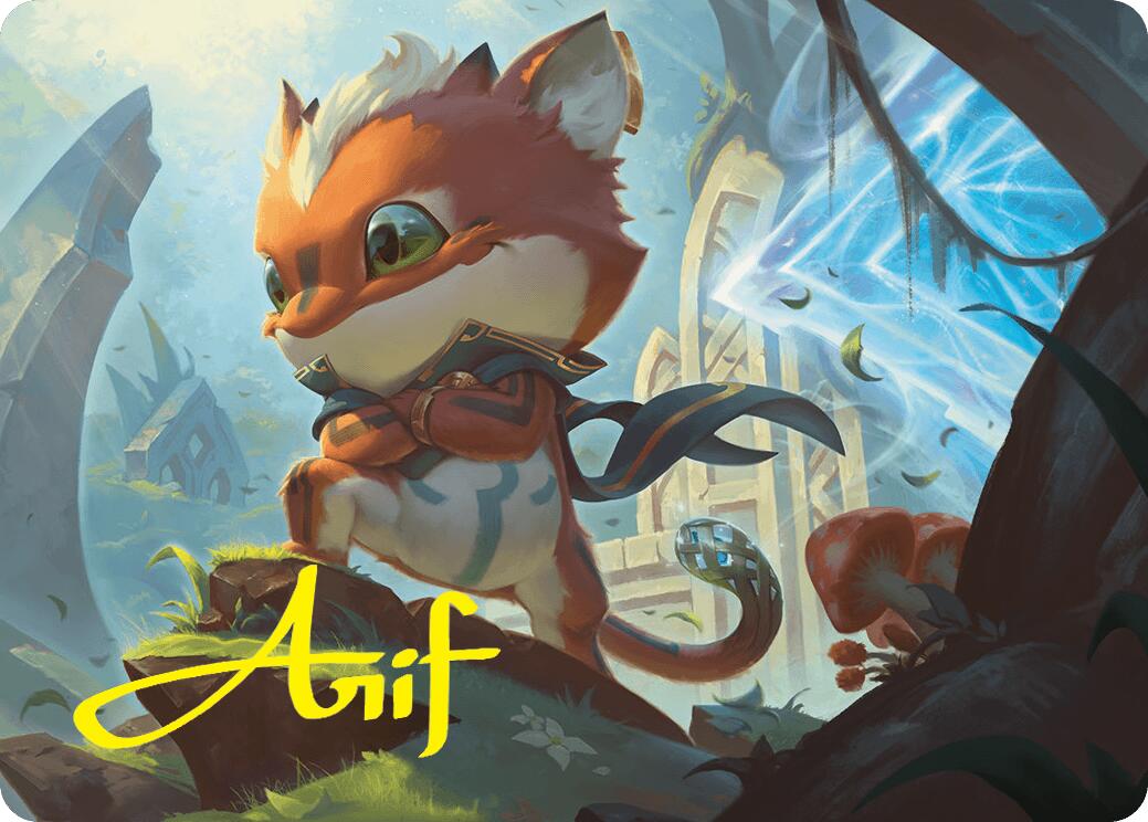 Loot, Exuberant Explorer Art Card (12/54) (Gold-Stamped Signature) [Foundations Art Series] | Cracking-Singles