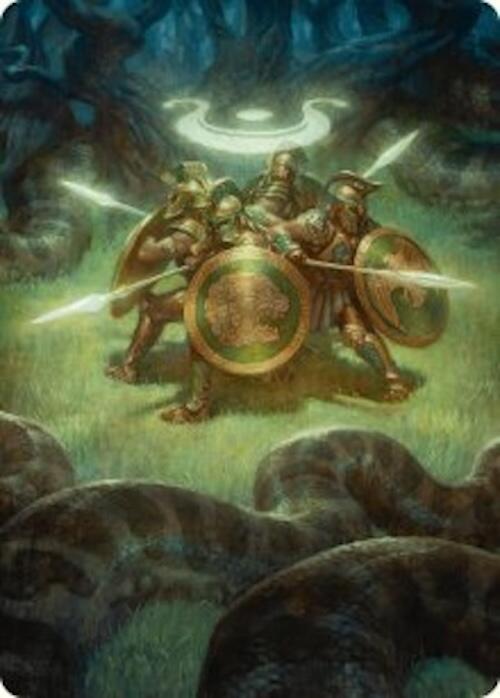 Anthem of Champions Art Card (47/54) [Foundations Art Series] | Cracking-Singles