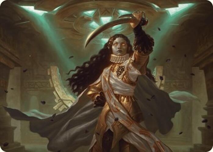 Elenda, Saint of Dusk Art Card (15/54) [Foundations Art Series] | Cracking-Singles