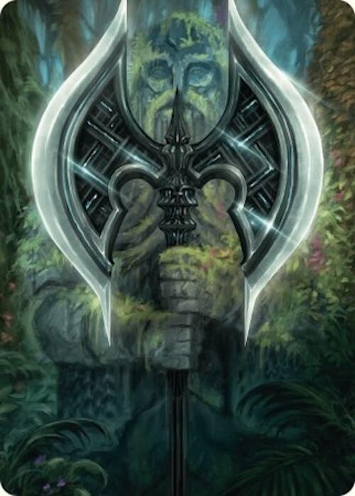 Leyline Axe Art Card (49/54) [Foundations Art Series] | Cracking-Singles