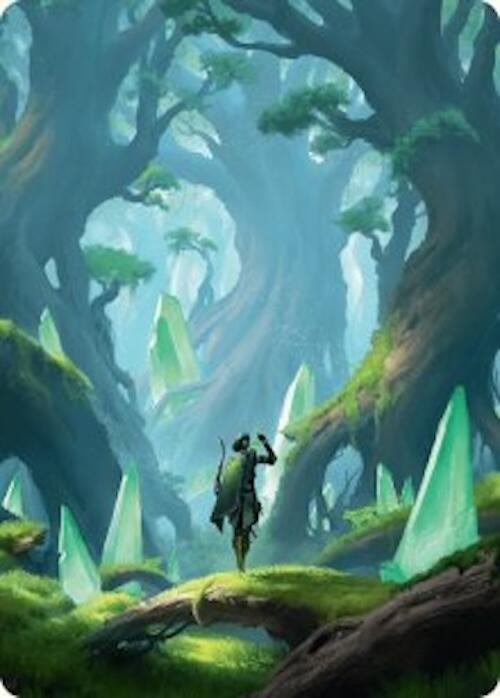 Forest Art Card (25/54) [Foundations Art Series] | Cracking-Singles