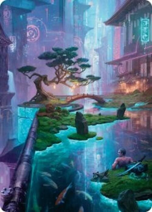 Island Art Card (22/54) [Foundations Art Series] | Cracking-Singles