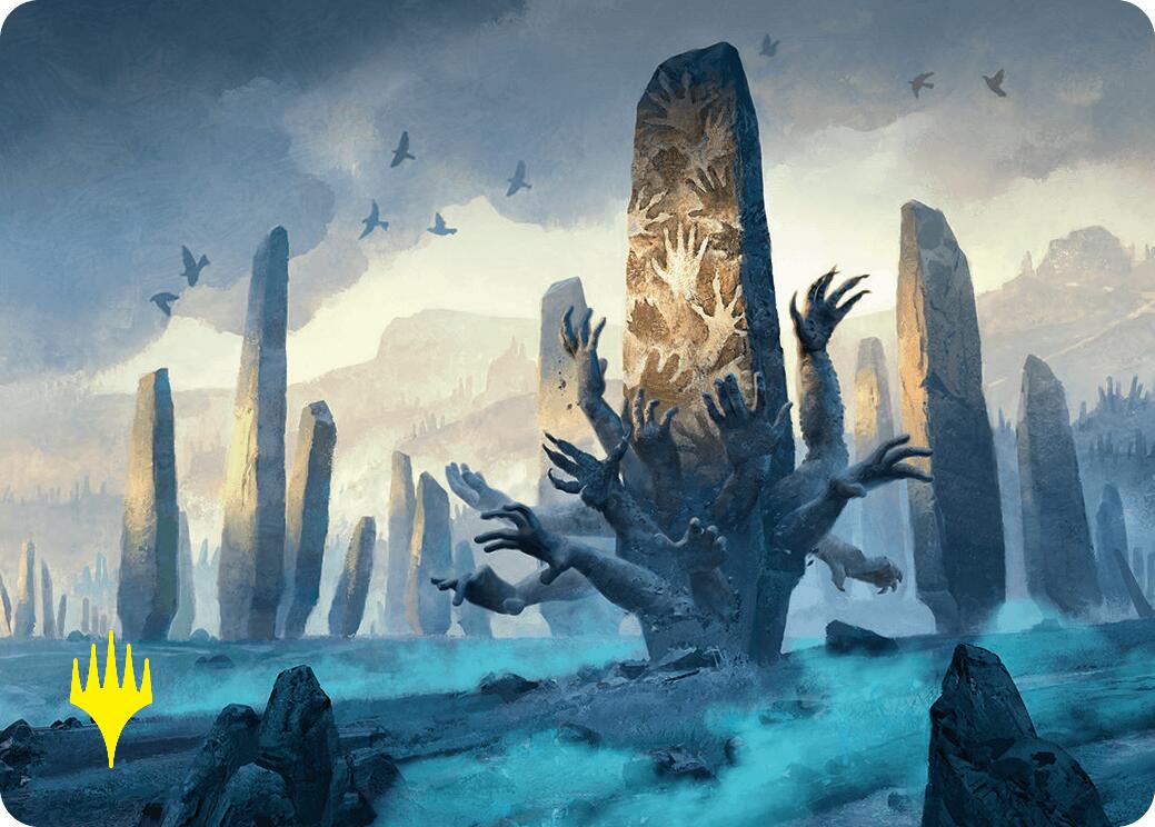 Soulstone Sanctuary Art Card (19/54) (Gold-Stamped Signature) [Foundations Art Series] | Cracking-Singles