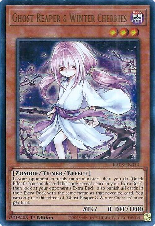Ghost Reaper & Winter Cherries (Alternate Art) (UR) [RA03-EN014] Ultra Rare | Cracking-Singles