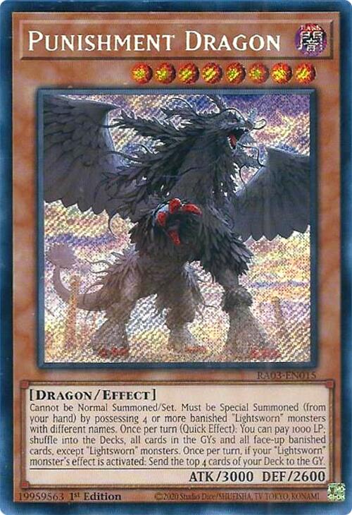 Punishment Dragon (Secret Rare) [RA03-EN015] Secret Rare | Cracking-Singles