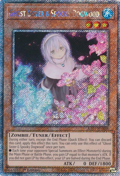 Ghost Sister & Spooky Dogwood (Platinum Secret Rare) [RA03-EN020] Platinum Secret Rare | Cracking-Singles