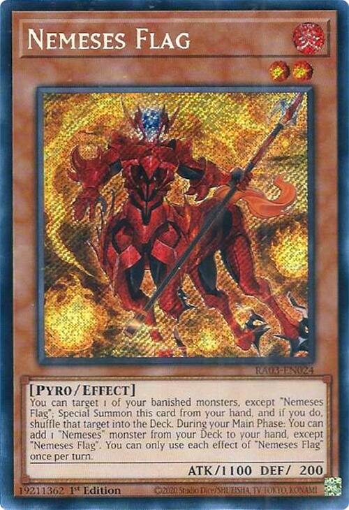 Nemeses Flag (Secret Rare) [RA03-EN024] Secret Rare | Cracking-Singles
