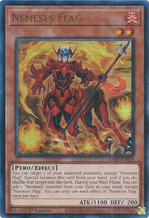 Nemeses Flag (UR) [RA03-EN024] Ultra Rare | Cracking-Singles
