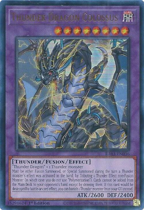 Thunder Dragon Colossus (UR) [RA03-EN036] Ultra Rare | Cracking-Singles
