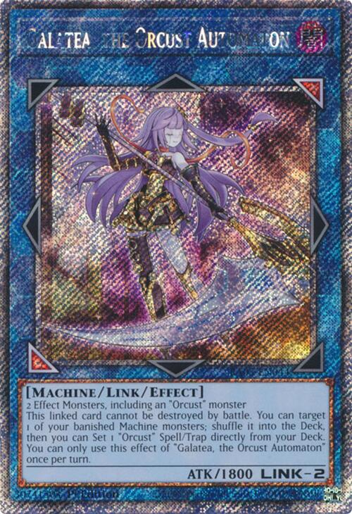 Galatea, the Orcust Automaton (Platinum Secret Rare) [RA03-EN044] Platinum Secret Rare | Cracking-Singles