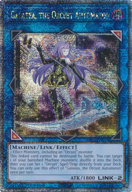 Galatea, the Orcust Automaton (Quarter Century Secret Rare) [RA03-EN044] Quarter Century Secret Rare | Cracking-Singles