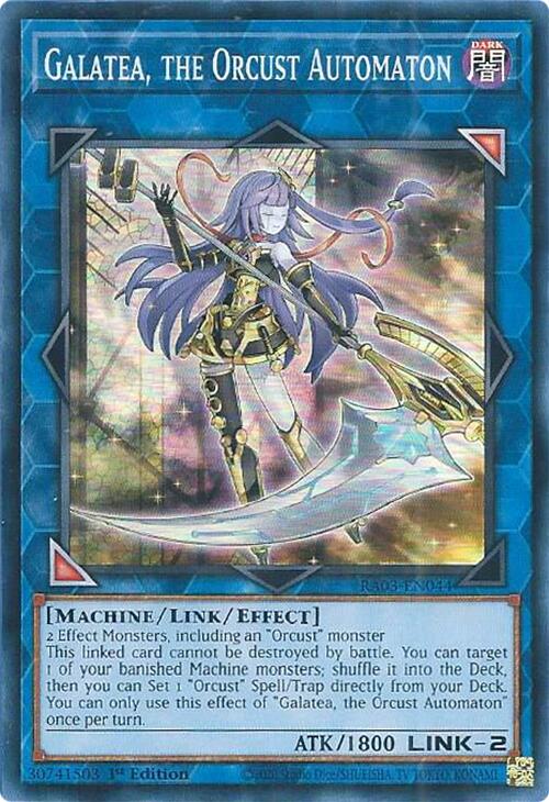 Galatea, the Orcust Automaton [RA03-EN044] Super Rare | Cracking-Singles