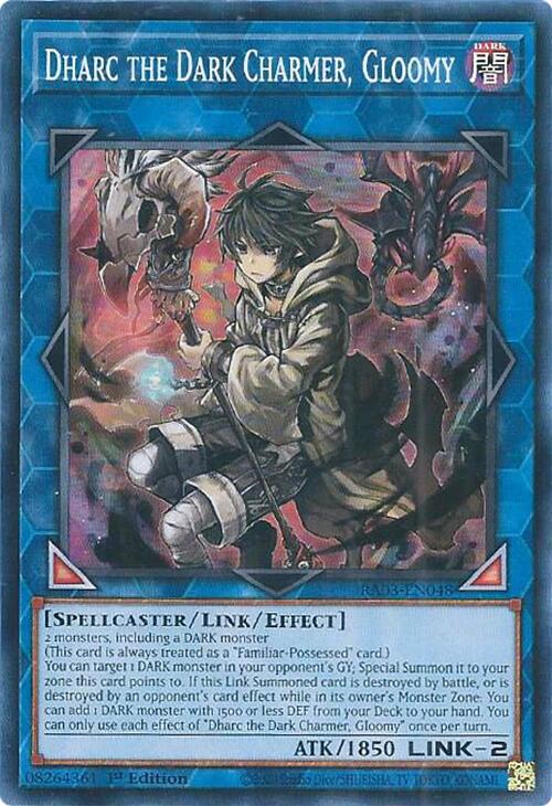 Dharc the Dark Charmer, Gloomy [RA03-EN048] Super Rare | Cracking-Singles