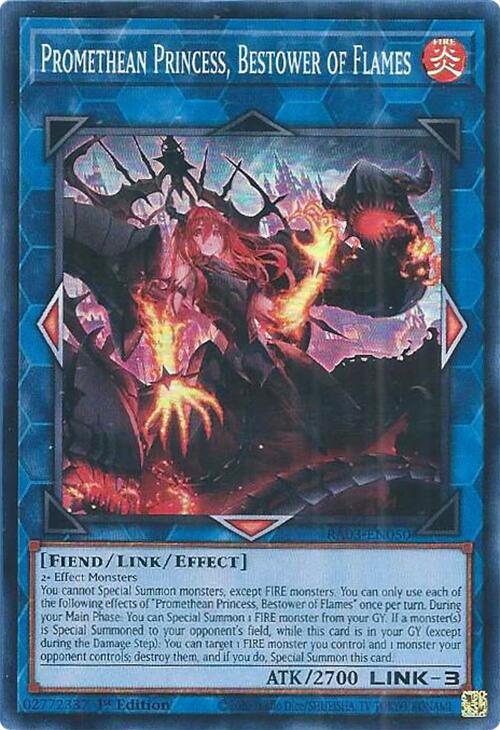 Promethean Princess, Bestower of Flames [RA03-EN050] Super Rare | Cracking-Singles