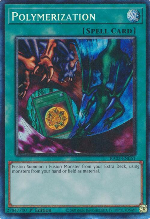 Polymerization (Alternate Art) (CR) [RA03-EN051] Prismatic Collector's Rare | Cracking-Singles